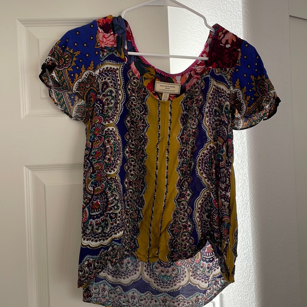 Anthropologie Blouse